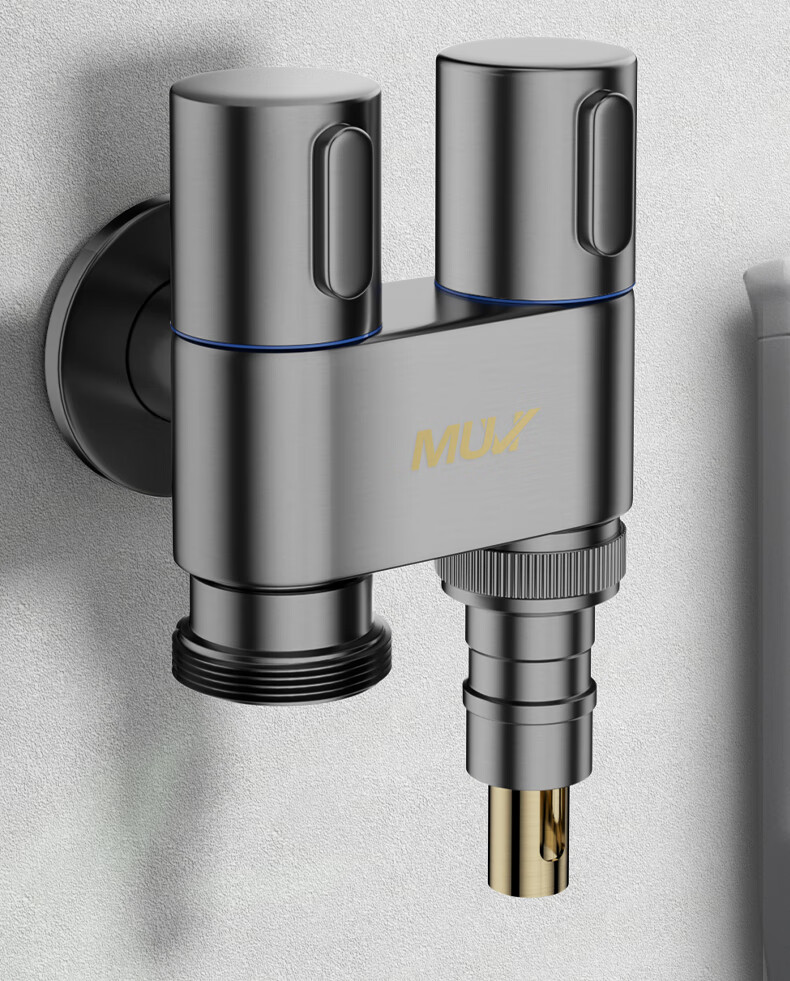 Muvi Faucet Hot and Cold Water Inlet Hose for Washbasin Kitchen Faucet with Tapered Connector 304RGD 60cm 3