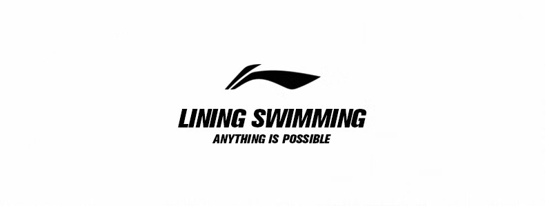 Li-Ning Swimming Goggles, HD Anti-Fog Waterproof Professional Swim Glasses for Men And Women, Large Frame Diving Equipment LSJN167-7 1