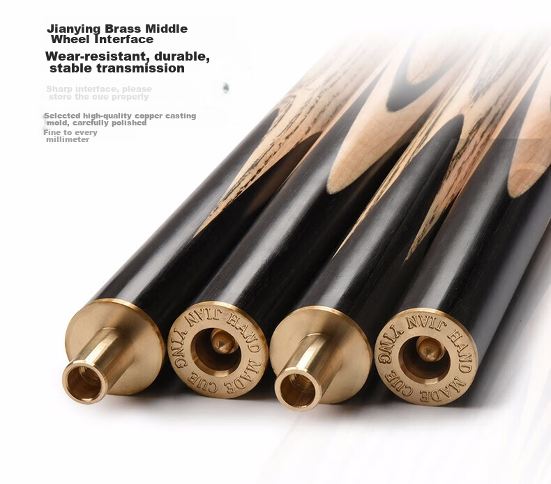 Jianying Billiard Cue, Small Tip Cue, Detachable, Colorful Black 8 Snooker Cue Set, Chinese Black Eight, 3/4 Pool Cue, SC2501 13