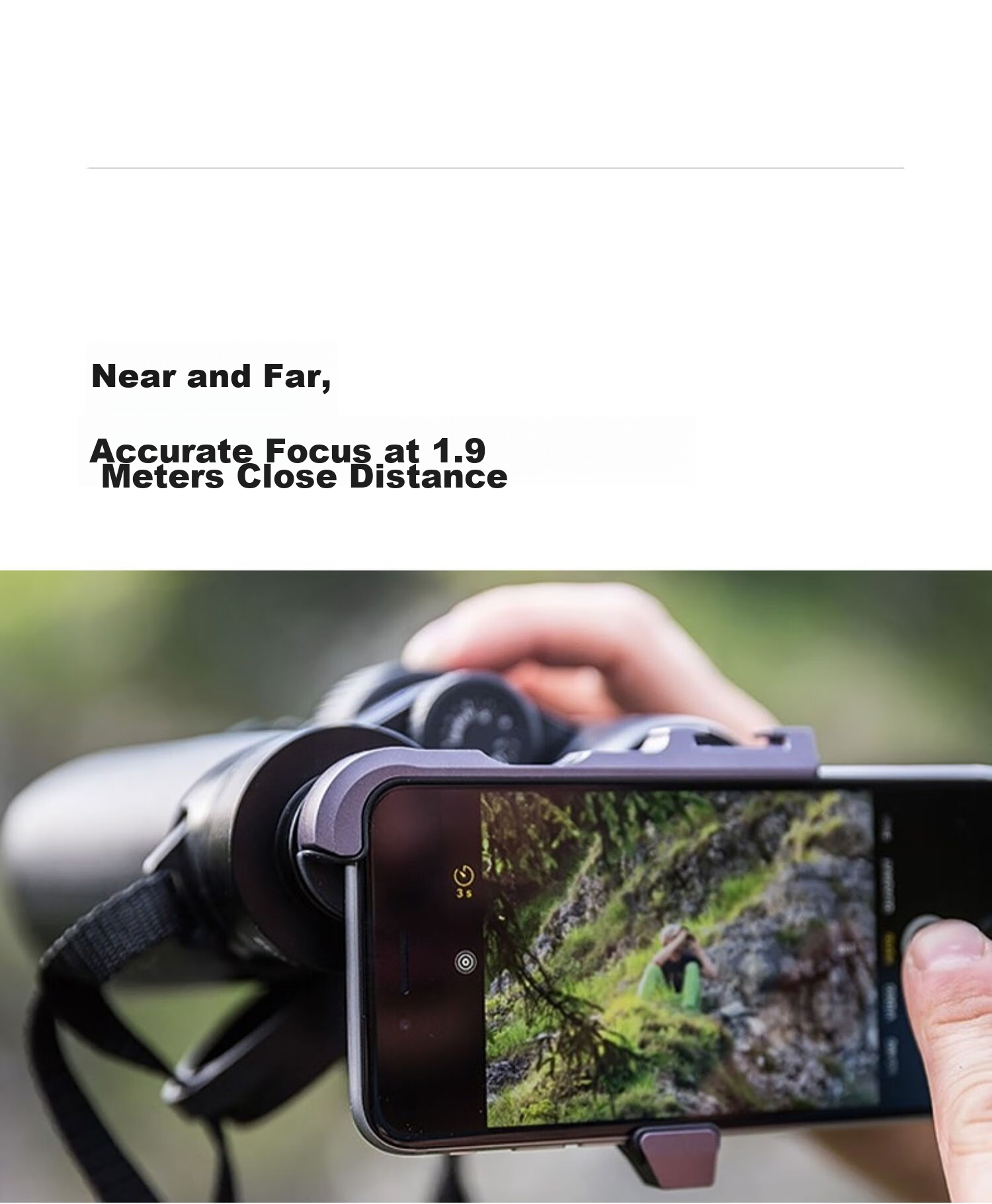 ZEISS Binoculars for Children, 10x25 Black Portable Foldable with Phone Connection, Suitable for Concerts, Performances, Outdoor Camping, And Nature Viewing 14