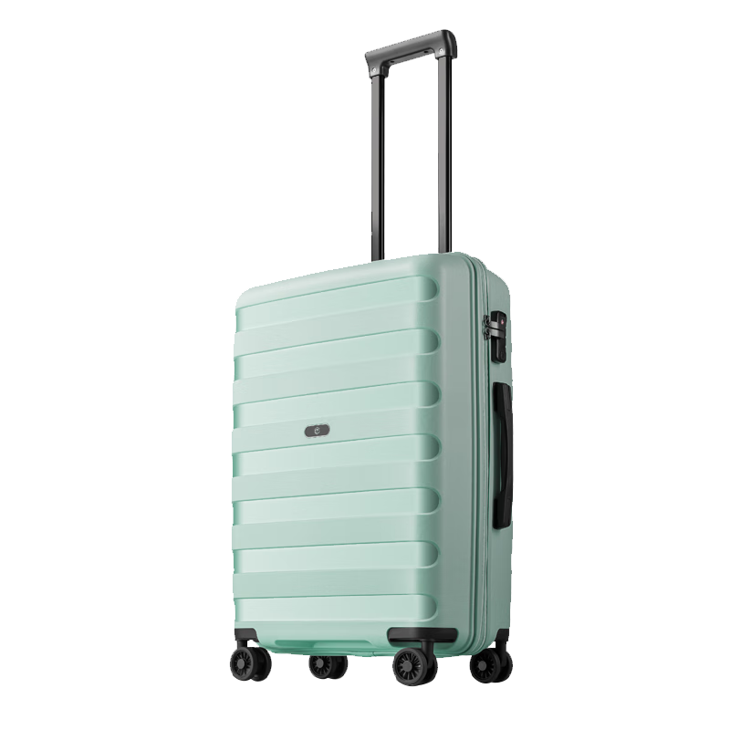 JD Original Aviator Luggage, Large Capacity Suitcase for Men And Women, 24-Inch Trolley Case, Travel Suitcase with Tomorrow Delivery Password Lock, Cyan Gree