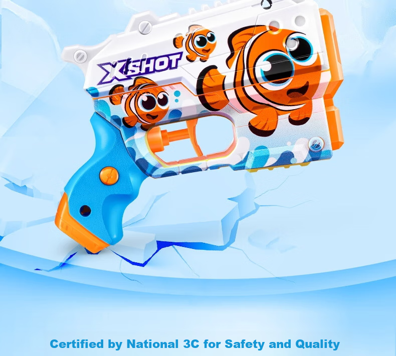 ZURU X Special Attack Colorful Cartoon Quick-Fill Water Gun, Seasonal Outdoor Beach Water Toy for Boys And Girls, Bathing Squirt Gu 10