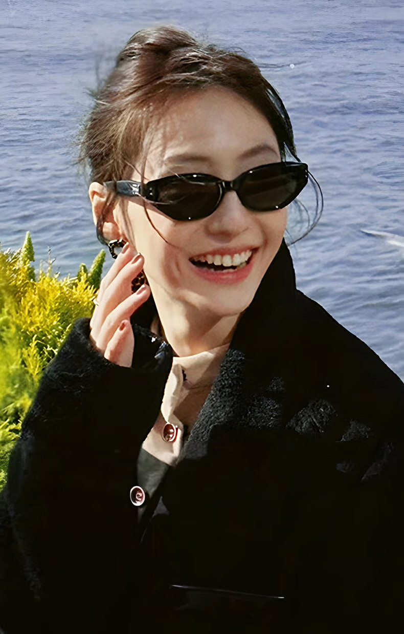 CAPONI Cat Eye Polarized Sunglasses for Women Curved UV Protection Driving Sun Glasses Premium Style 3