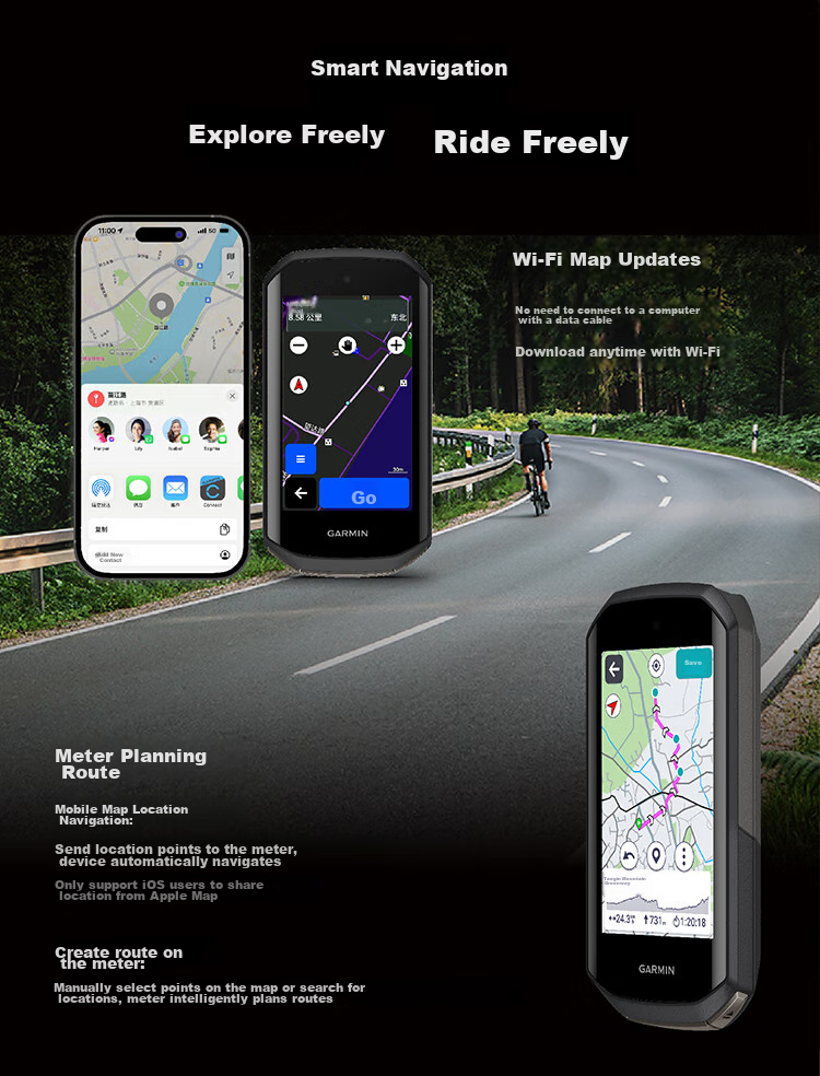 GARMIN Edge1050 Road And Mountain Bike Computer with Map, Voice Navigation, Payment, Group Riding, GPS Outdoor Cycling Training 6