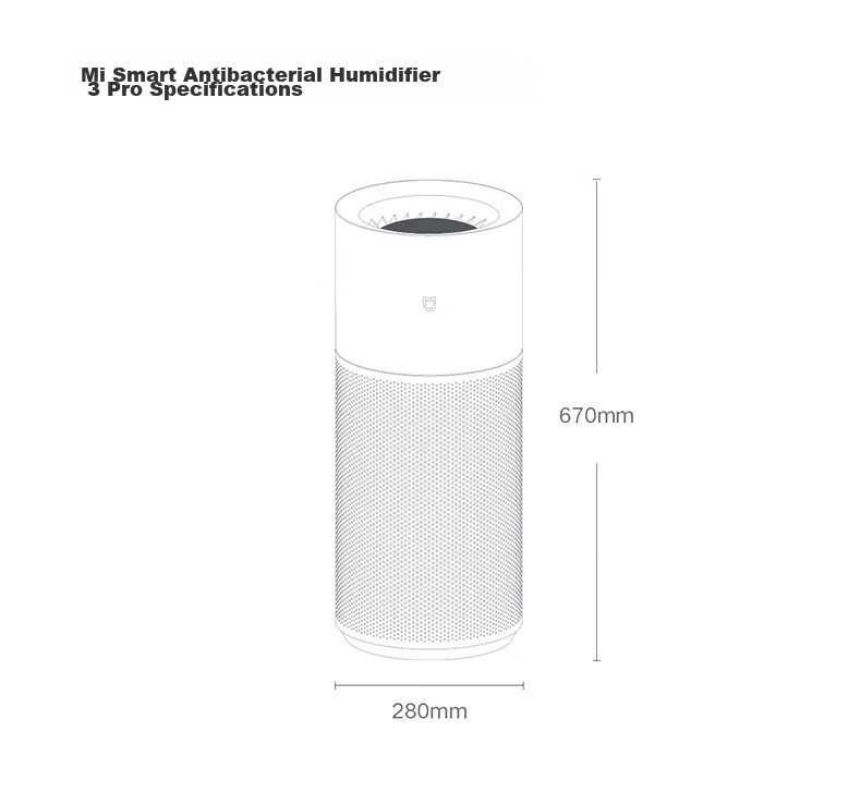 Mijia Xiaomi Baby-Friendly Mist-Free Humidifier 3 Pro, Home Bedroom Large Capacity Air Humidifier for Babies And Pregnant Women, 1500mL/h, CJSJSQ01MX Gift Moisturizing Present for Girls 23