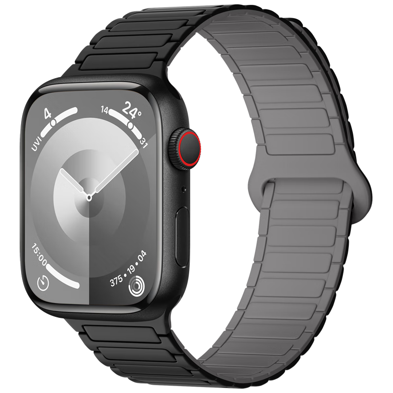 BHO [Over 1 Million Sold] Apple Watch S12 Band, Magnetic Silicone Strap for Apple Watch S12, Compatible with IWatch S11/10/9/ultra4/se3, Women's Watch Band