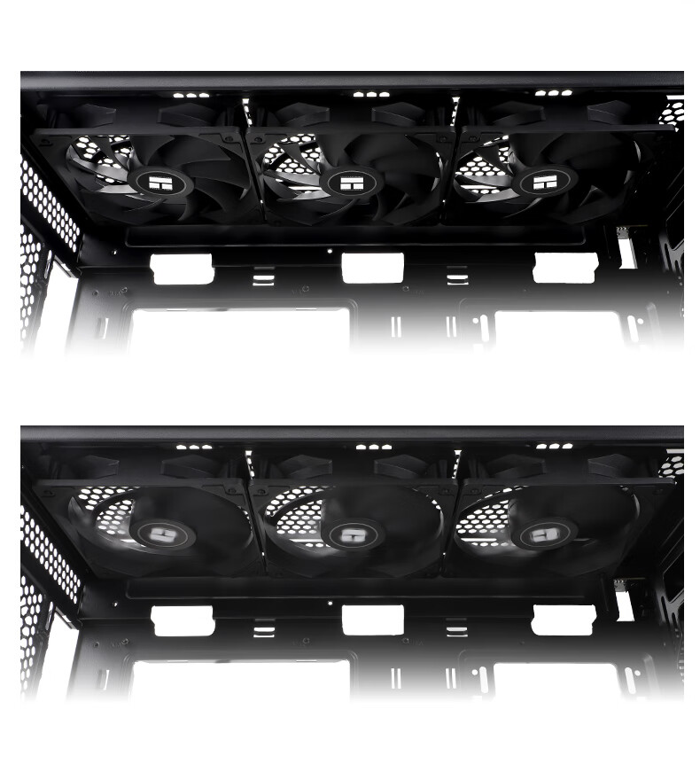 Thermalright TL-C12CW X3 White ARGB 12cm Case Fan, Low Noise, ARGB 4-PIN PWM, 1550 RPM, Triple Pack 12