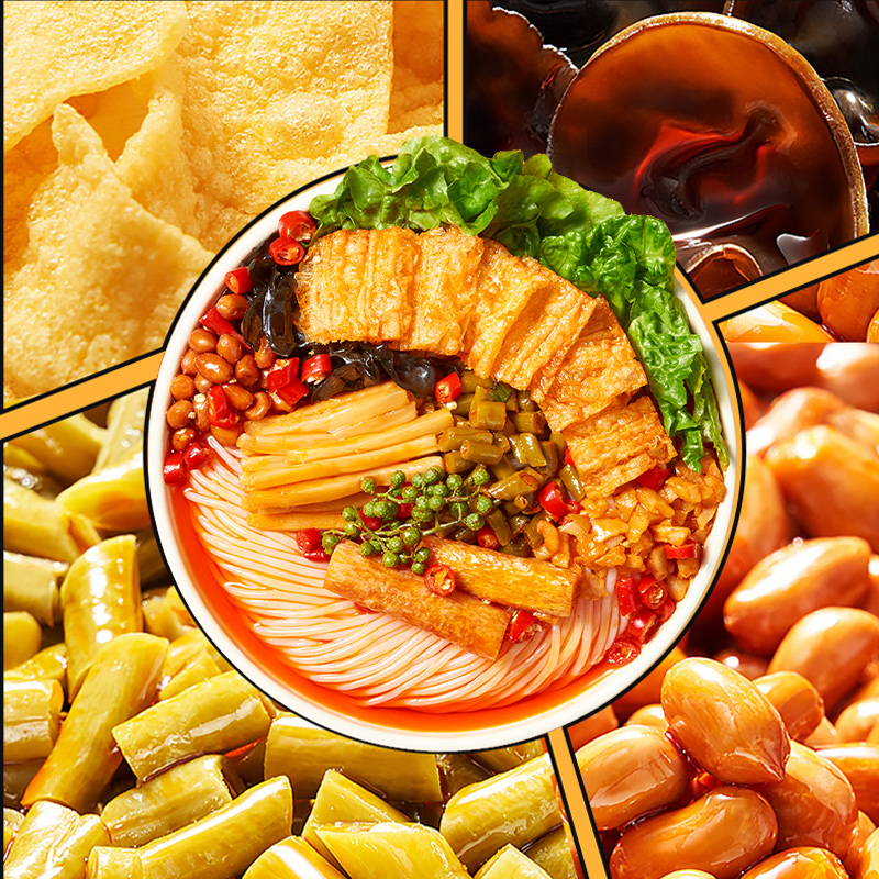 螺霸王麻辣螺蛳粉315g*3袋广西柳州特产方便速食螺狮粉面酸辣粉米线夜宵