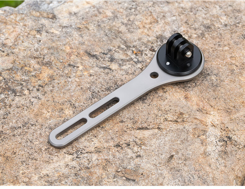 GUB Code Table Bracket, Titanium Alloy Road Bicycle Integrated Handlebar, Action Camera Mount, Bike Light Extension Stand, Ti701 10