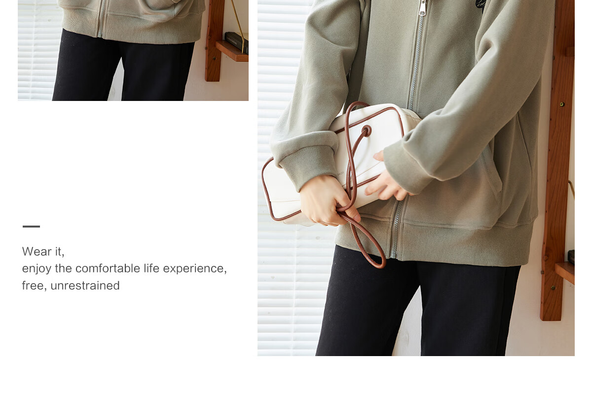 Halo Queen Women's Hoodie Jacket, Zip-Up Sweatshirt, New Year Red Outfit Top H143U1004 26