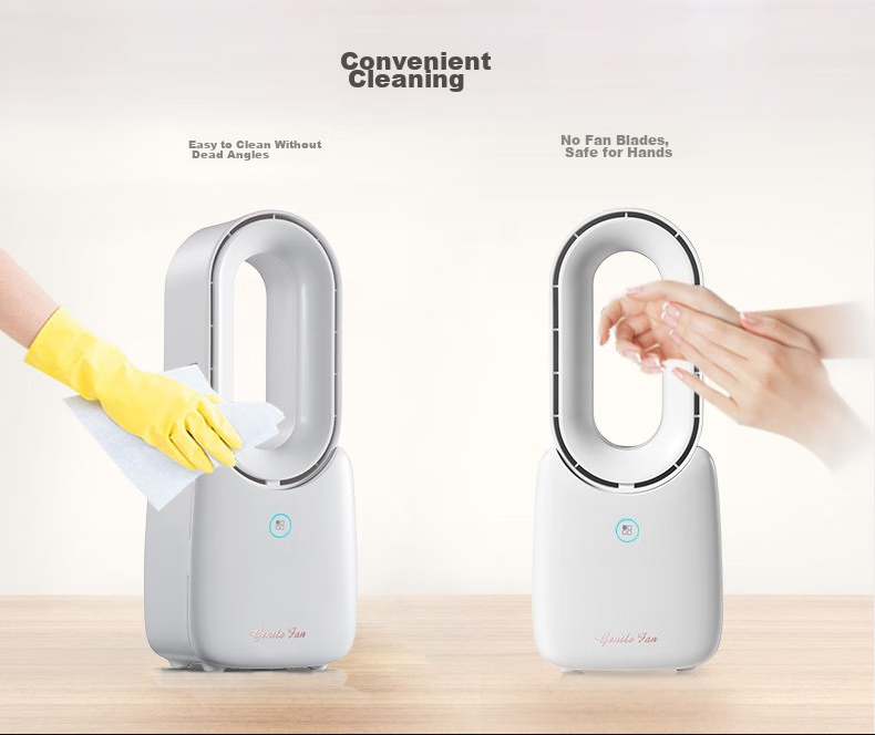 Kewo [Ice Mist Cooling] Desktop Fan Mini Air Conditioner Dormitory Office Ultra-Quiet Home Table Fan Circulating Large Mist Humidifier Bladeless Cooling Device 9