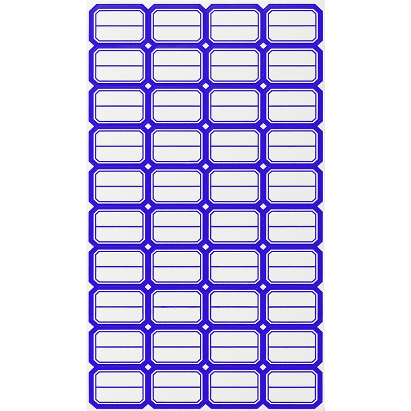 DSB (Dishibi) 2400 Pieces, 29×20mm Label Paper Stickers, Self-Adhesive Notes, Easy-To Paper, Name Tags, Office Supplies, Markers, Memo Pads, 4623 Blue