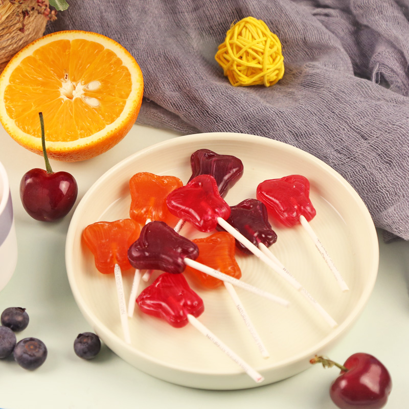 约翰博士 无糖棒棒糖水果口味木糖醇 七夕情人节喜糖 零食227g