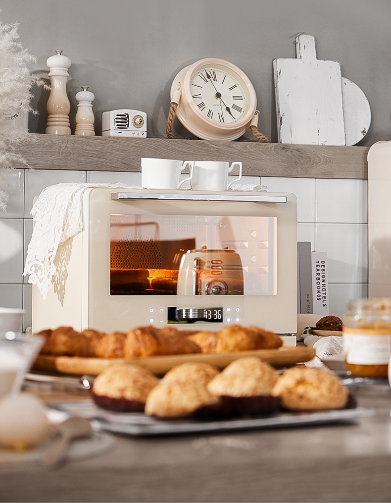 欧洲gram 蒸烤箱一体机台式家用独立控温蒸箱烤箱二合一可替微波炉