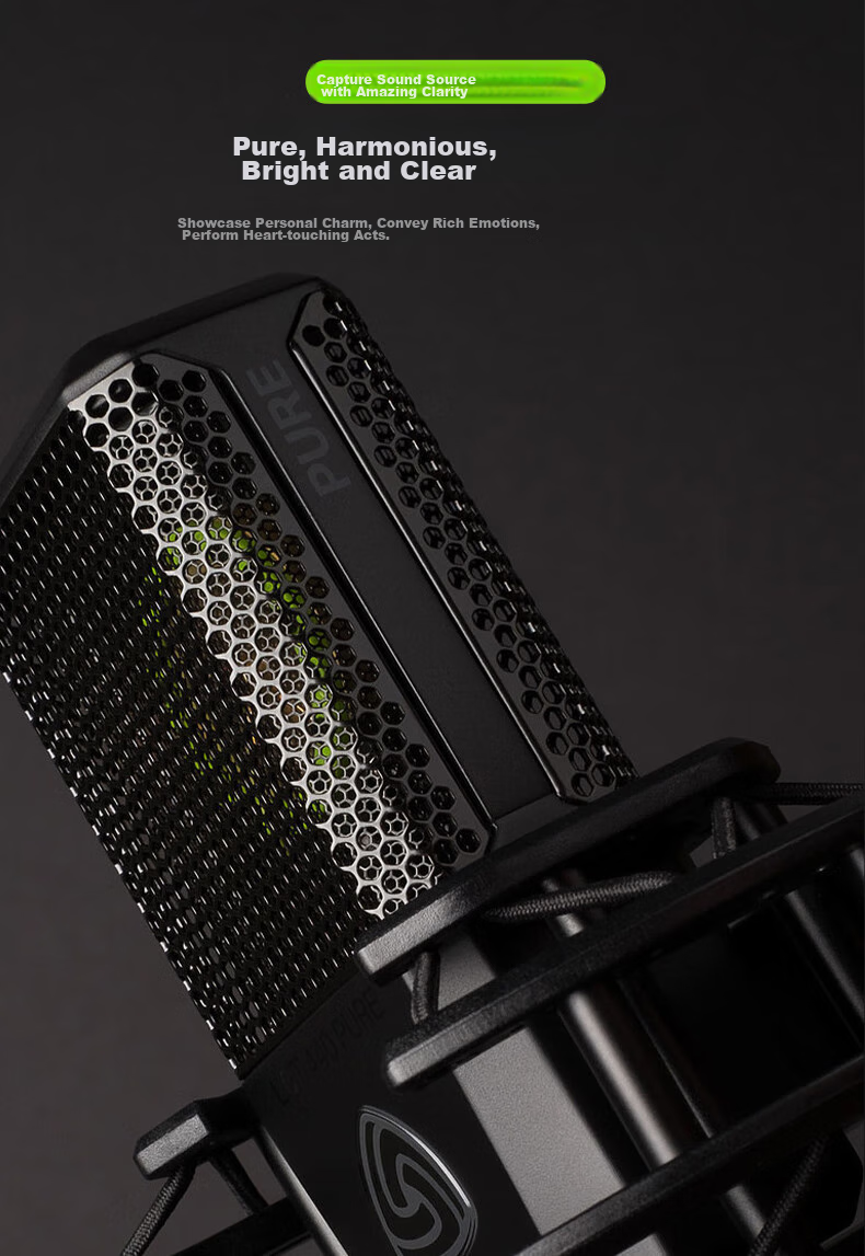 LEWITT LCT440ES Professional 48V Condenser Microphone Sound Card Kit for Mobile Phones, Computers, Live Streaming, Karaoke, Anchoring, Noise Reduction Recording, Complete Set of Microphone Equipment 5
