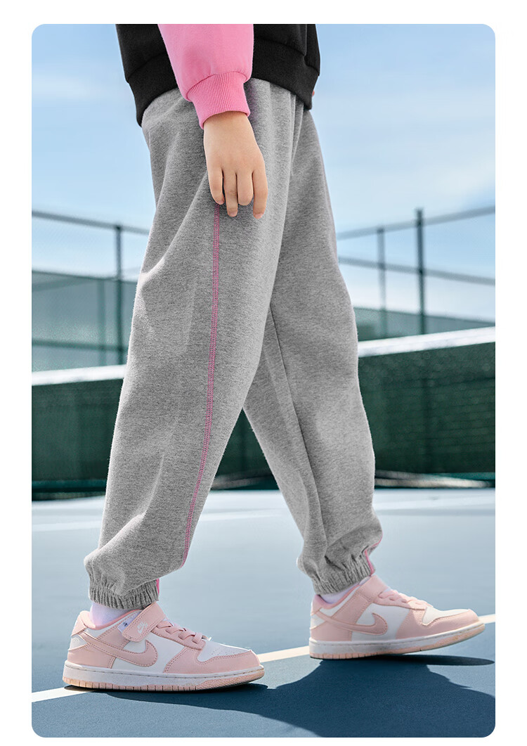 DISNEY Children's Clothing, Boys' Knitted Sports Pants, Durable, Comfortable, Elastic, Loose-Fitting Trendy Trousers, Autumn And Winter, DB431ME08, Black, Size 110 42