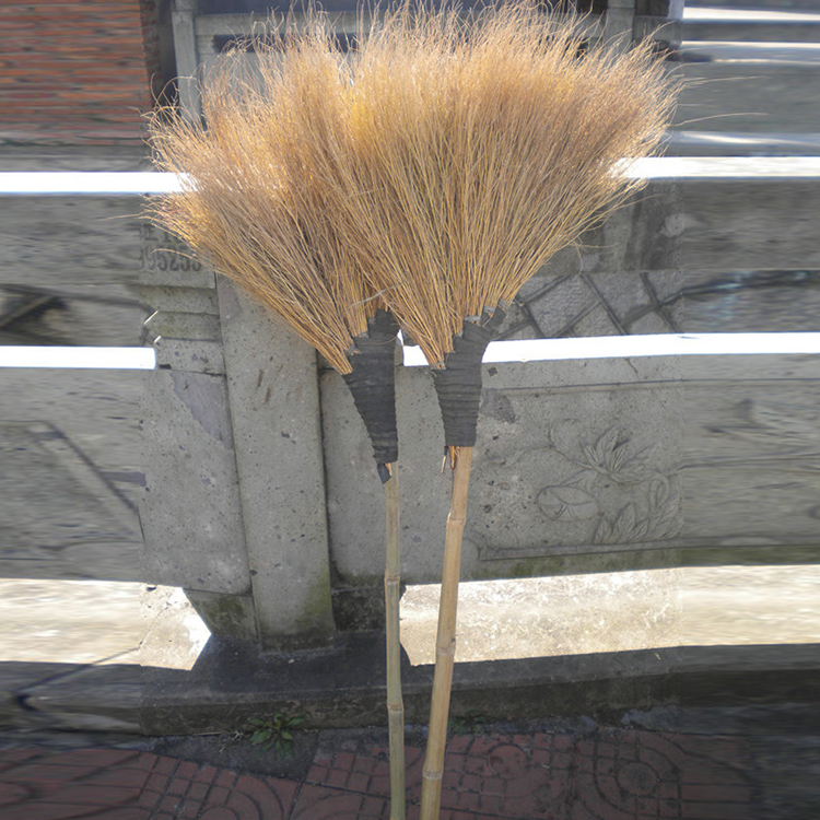 企业定制 农家手工编织金丝草扫把(10把装)起订量100把
