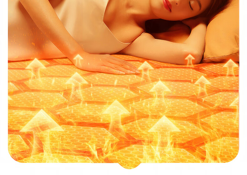 CHIGO High-Temperature Power-Off Single/Double 3C Certified Water Heating Electric Heated Blanket 1.2x1.8m 15