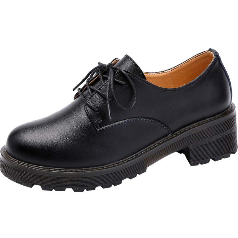 CARTELO Women's Loafers, Black Leather Shoes, KDLNS-2558, Premium Black, Size 38