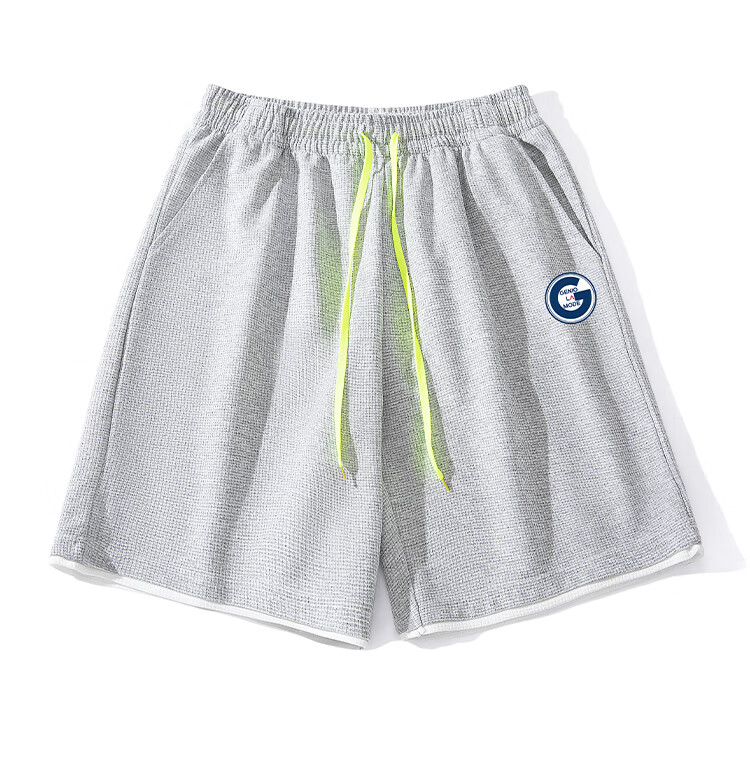 GENIOLAMODE Men's Shorts, Loose-Fitting Sports Casual Five-Point Pants, Simple Drawstring Versatile Men's Shorts 8