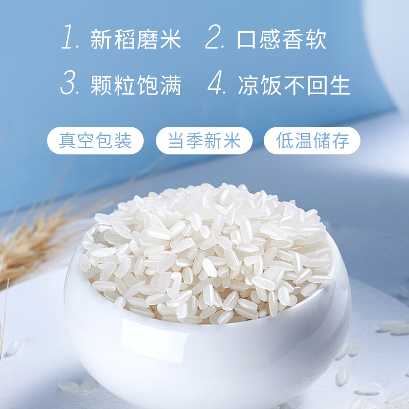 昊帅宁粳43号长粒香米2025年新米真空包装 正宗宁夏大米粳米20斤家庭