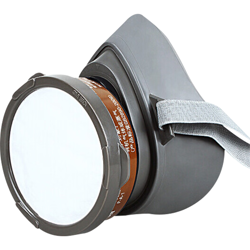3M 3200 Gas Mask Respirator for Dust, Organic Gases, Chemical Spraying, Pesticide Application, Renovation Dust, And Other Fire Protection Masks