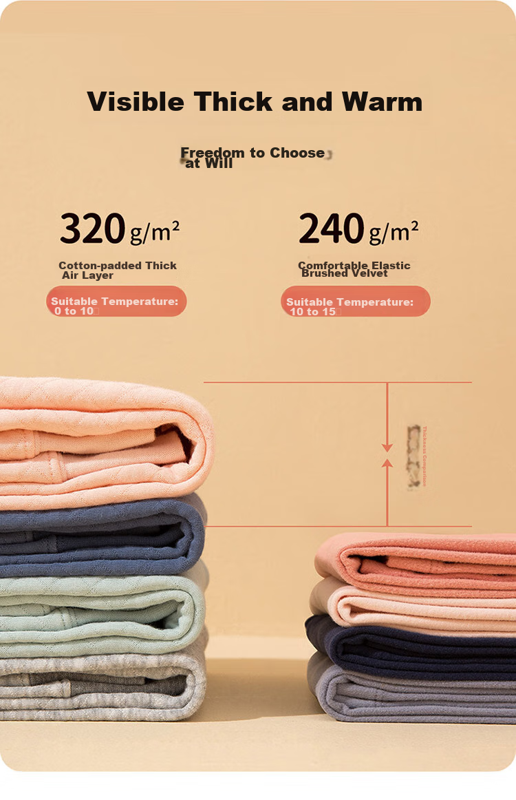 Dingguagua Children's Thermal Underwear, Autumn And Winter Three-Layer Padded Thick Boys' Long Johns, Inner Lining, Pink, Size 170 4
