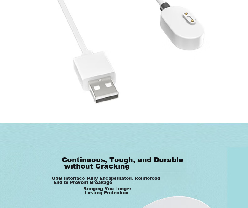ESCASE Smartwatch Charger Compatible with Q1R/Q1A/Q2A/D2/D3/Z2Y/Z2S/Z3/Z3D/Z5/Z5Q/Z5AQ/Z5Q/Z5Pro/Z6 Models 6