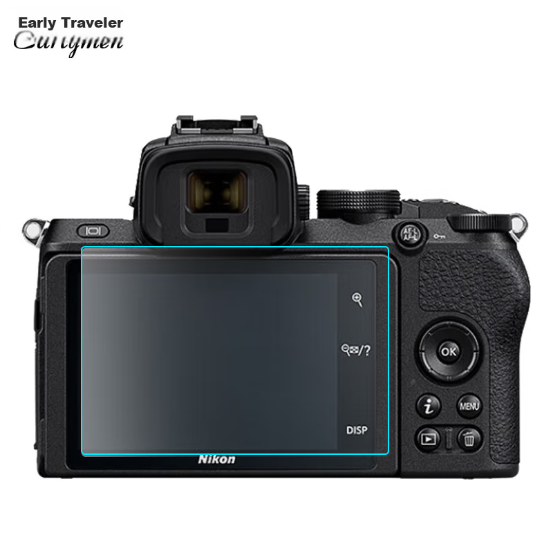 Earlymen Dual-Pack Screen Protector for Nikon Z8/Z9/Z5II/ZF/Mirrorless Camera, Tempered Glass Film, Protective Film, Camera Screen Protector, Mirrorless Accessory with Shoulder Strap Included