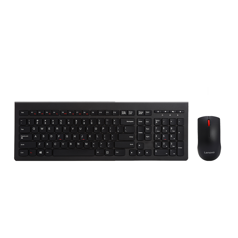 Lenovo Wireless Keyboard And Mouse Combo, Wireless Keyboard And Mouse Set, Office Mouse And Keyboard Combo, M120Pro Computer Keyboard Laptop Keyboard