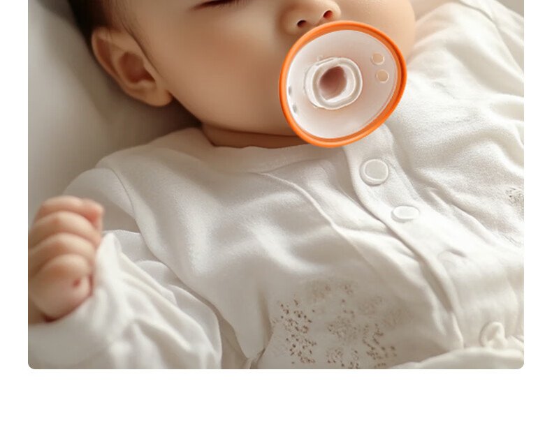 Beisinai Pacifier for Infants 0-3 Months And Above, Newborn Anti-Colic Silicone Soothing Device with Storage Box 11