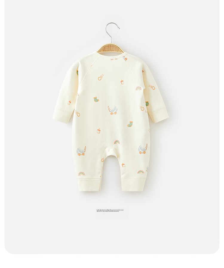 Wismorni Baby Clothes Spring And Autumn, Unisex Infant Romper, Pure Cotton Long-Sleeve Bodysuit, Crawling Suit, Spring Outfit, Cute 13