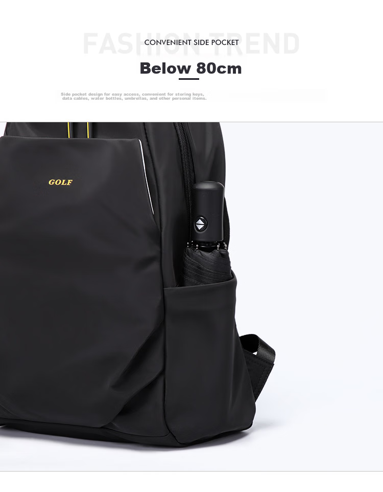 GOLF Backpack for Men, Water-Resistant Travel Backpack, 15.6-Inch Laptop Bag, Student Schoolbag, Commuter Business Trip Backpack 11