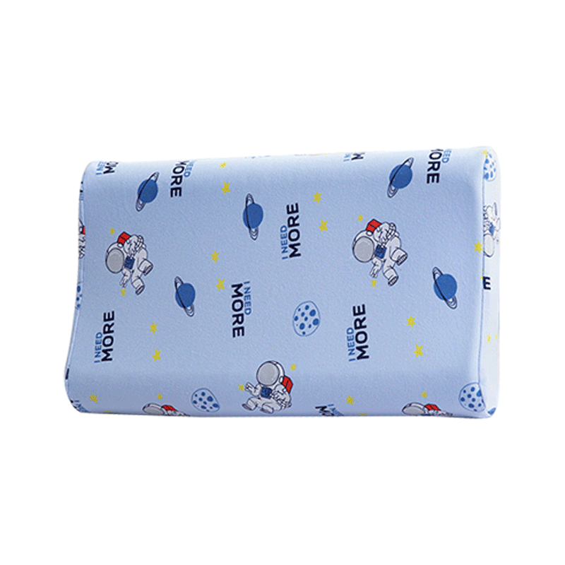 Grace Children's Latex Pillow Core, for Infants And Kids Aged 3-6 Single Astronaut Design, 30*50cm