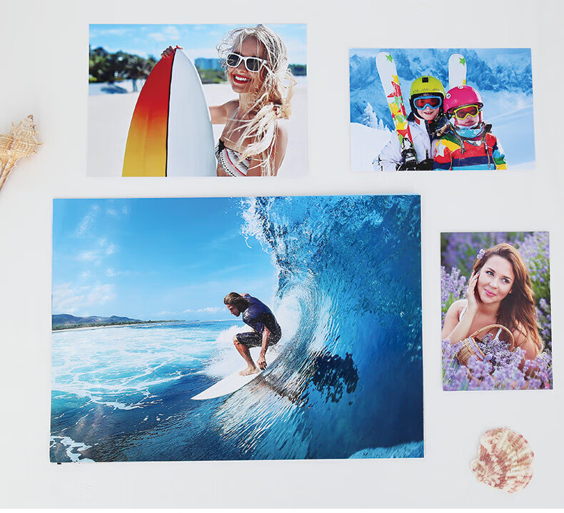 TRNFA A5 Double-Sided Coated Paper, 100 Sheets Printer Photo Paper, 200G Coated Paper, 200g Colored High-Gloss Photo Paper, Only Compatible with Laser Printers 5