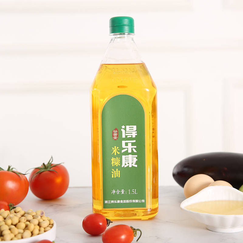 得乐康谷黄金稻米油1.5L 可生食食用油米糠油