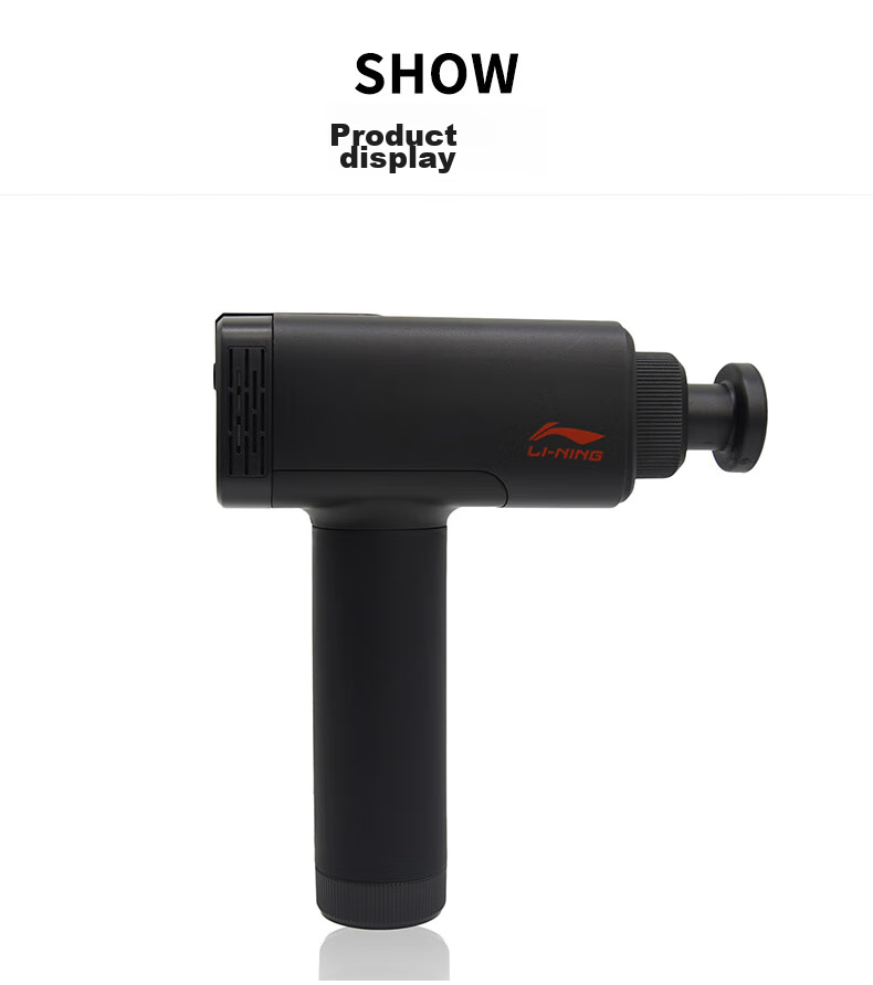 Li-Ning Massage Gun, Muscle Relaxation Device, Full-Body Massage Instrument with Long Battery Life, Low Noise, And Portability 10