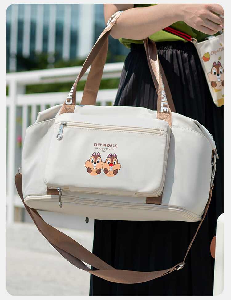 Disney Handbag, Women's Multifunctional Travel Bag, Fourth Generation Cute Large Capacity Tote Bag, Accommodation Student Bag 11