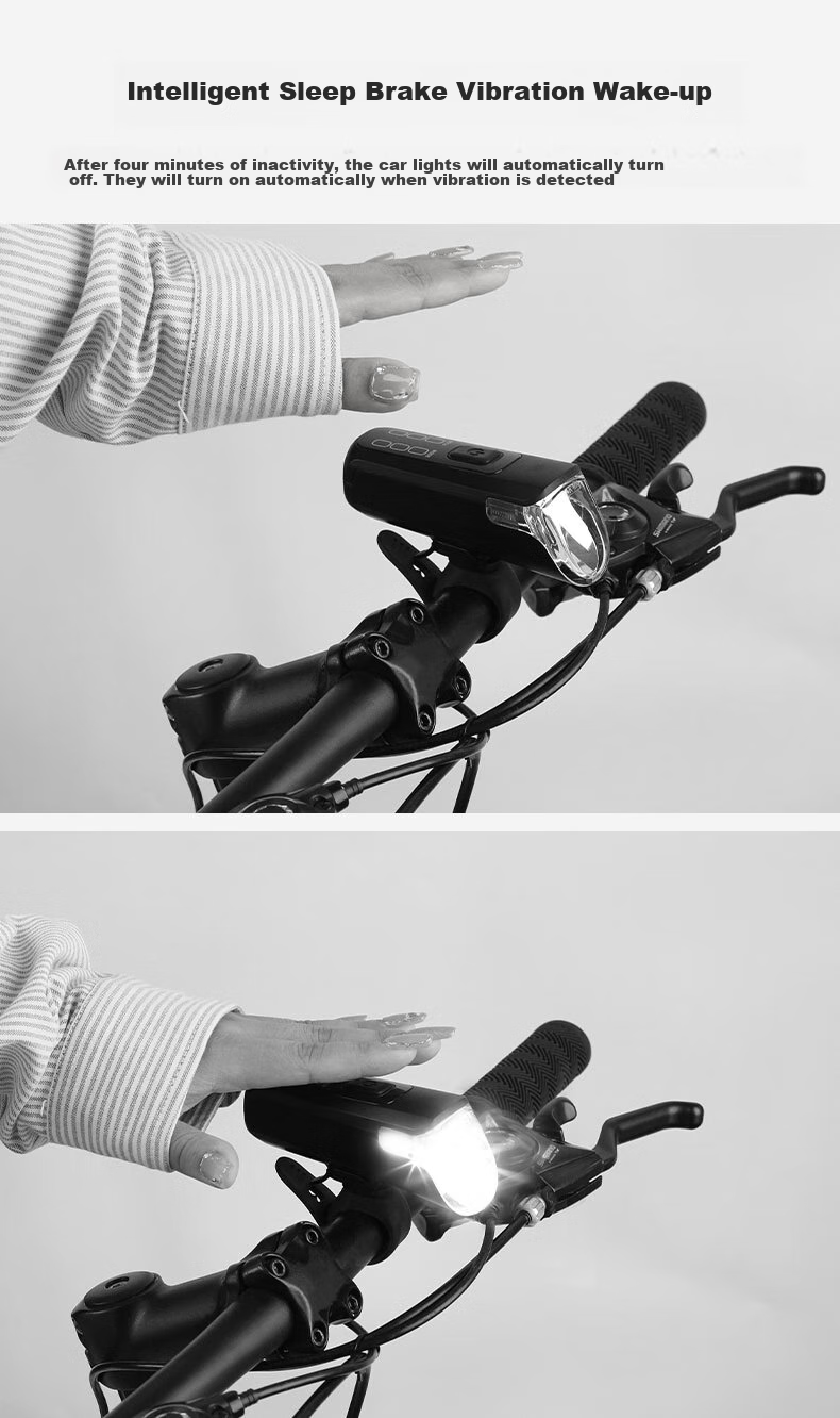 Addview Bicycle Light, Front Lamp, USB Rechargeable Flashlight, Mountain Bike Light, Cycling Equipment 6