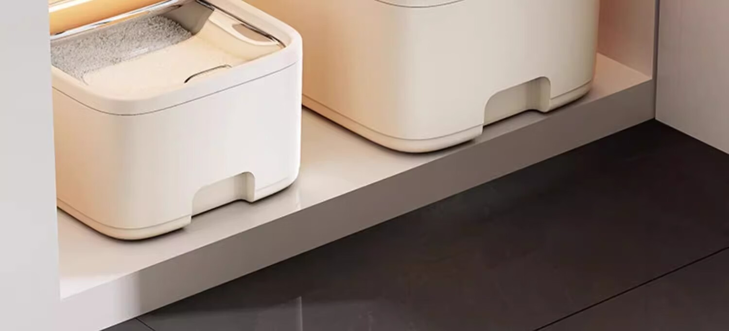 MUYA Rice Container for Home Use, 2024 New Model, Sealed, Insect-Proof, Moisture-Proof, Rice Storage Box, Rice Bin, Flour Container, Storage Jar 6