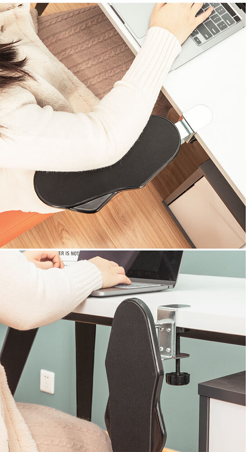 Behind the Scenes Hero Adjustable Computer Wrist Rest Desk Extension Arm Support Lazy Armrest Elbow Support Pad 3