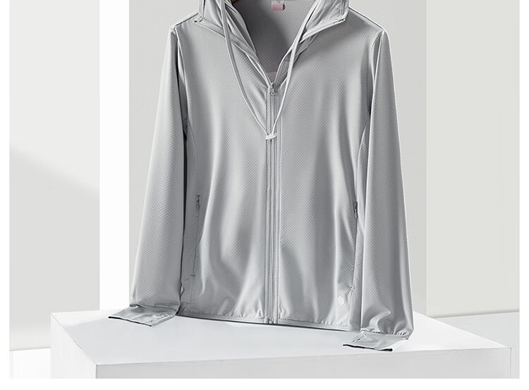 BIKEBROS Women's Sun Protection Clothing, Summer UV Protection UPF50+, Ice Silk Skin-Friendly, Detachable Brim, 4XL 16