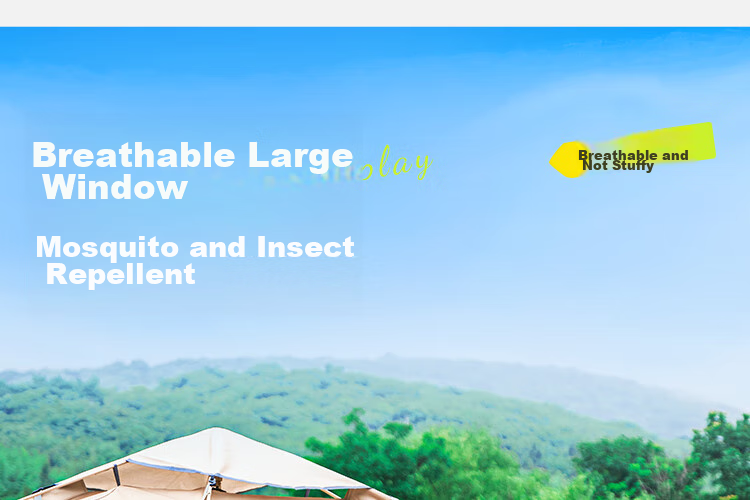TAN XIAN ZHE Fully Automatic Sun Protection Tent, Outdoor Camping No-Setup Tent, Family Outing Camping Tent 23