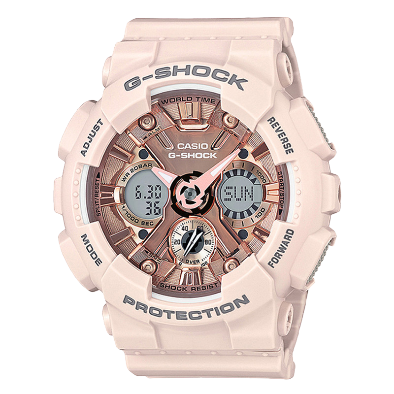 Casio Ladies' G-SHOCK Sports Digital Watch, Smart Student Watch, Japanese/Korean Style, Gift for Girlfriend, GMA-S120MF