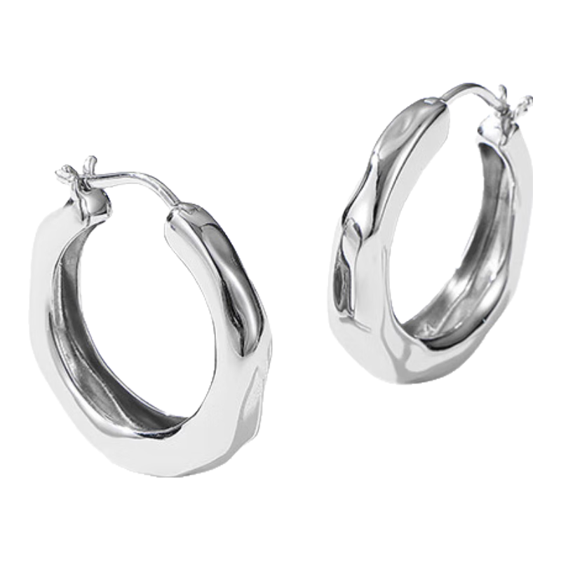 Arsis [Xu Yan's Choice] Freestyle Flowing Earrings, Stud Earrings, Hoop Earrings, Birthday Gift for Girlfriend