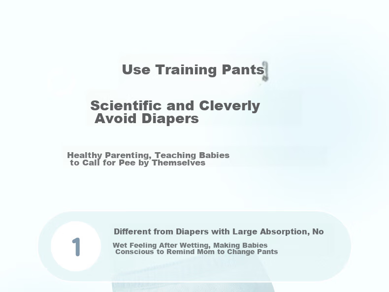 Niduoxiong Baby Training Pants, Infant Diaper-Free Toilet Training, Children's Breathable Diaper Cover, Elastic Waist, Washable Underwear 4