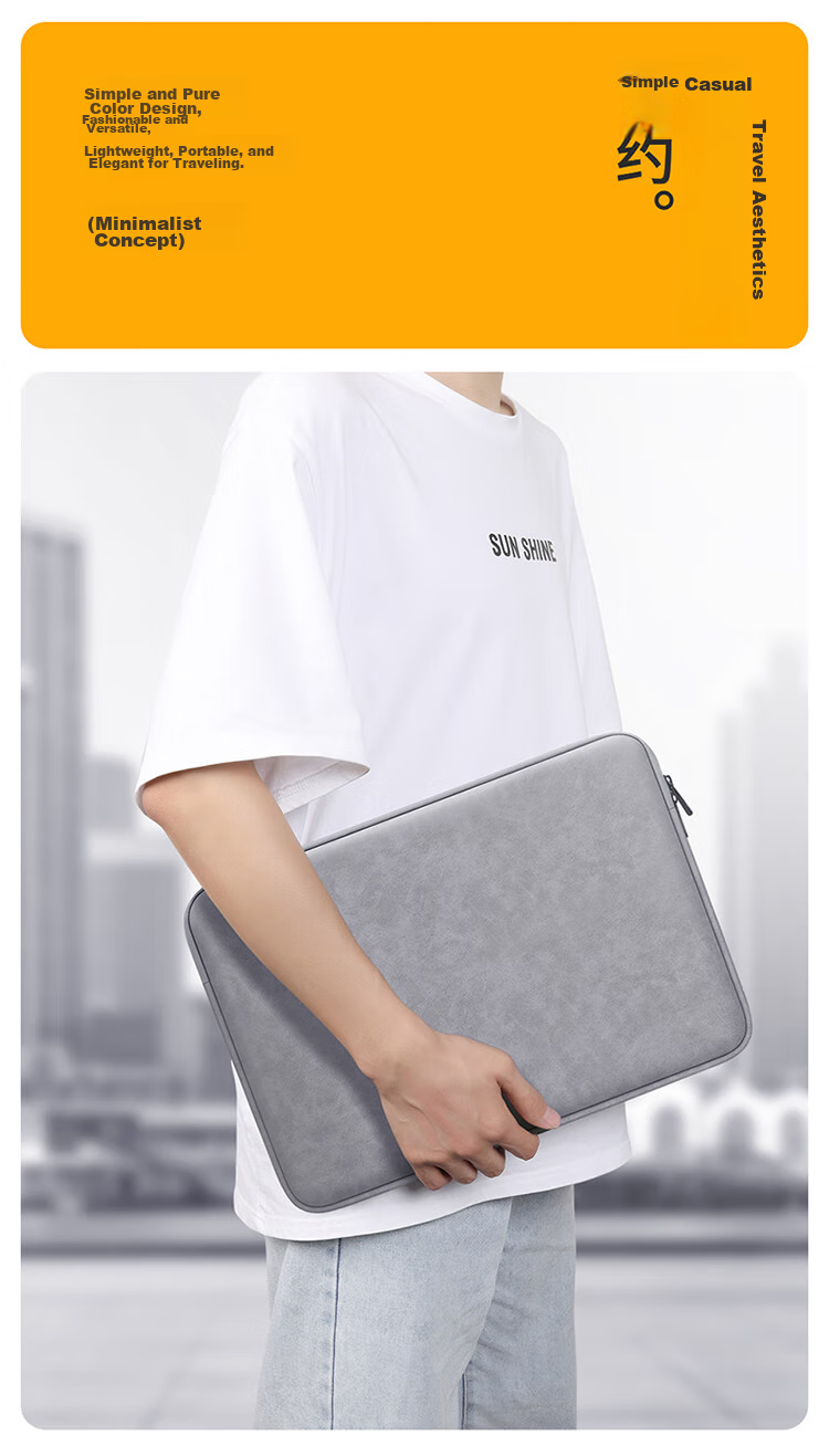 Biyoumei Laptop Sleeve, Tablet Case, Compatible with 14-Inch Apple, Huawei, Lenovo 11