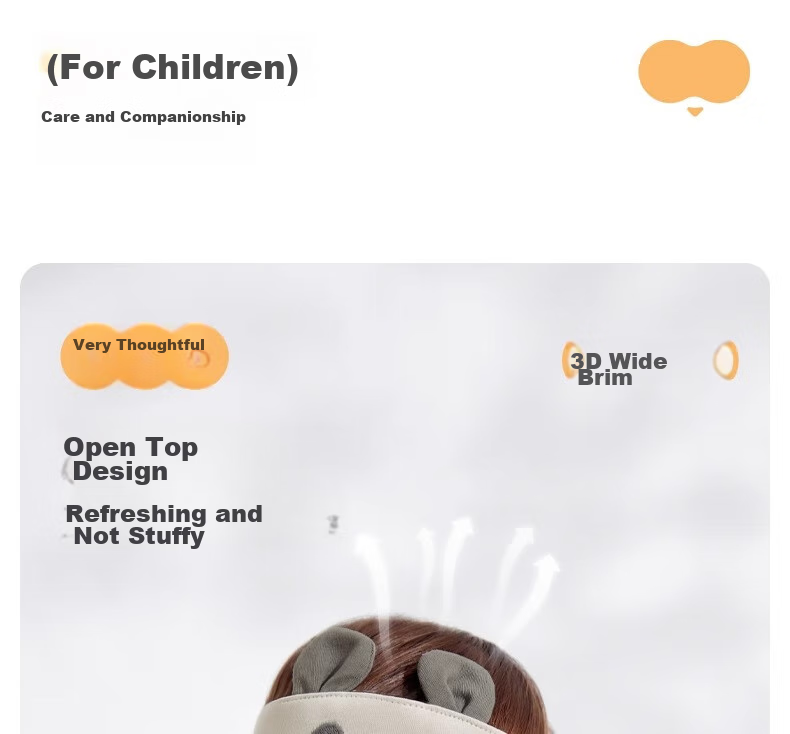 Niduoxiong Children's Sun Protection Hat, Visor Cap for Boys And Girls, Breathable Baby Hat, Sun Hat, UV Protectio 4