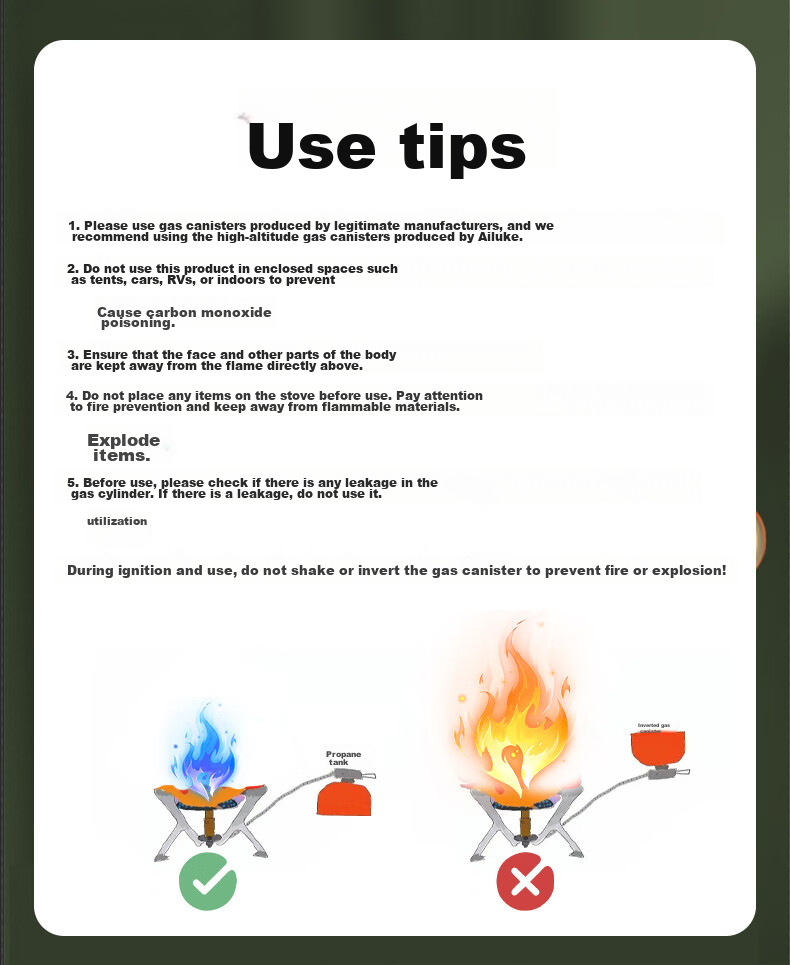 ALOCS Outdoor Portable Stove, Snow Stove for Camping, Alcohol Stove, Tea Brewing Stove, Charcoal Stove, Multi-Functional Gas Stove for Outdoor Use 21