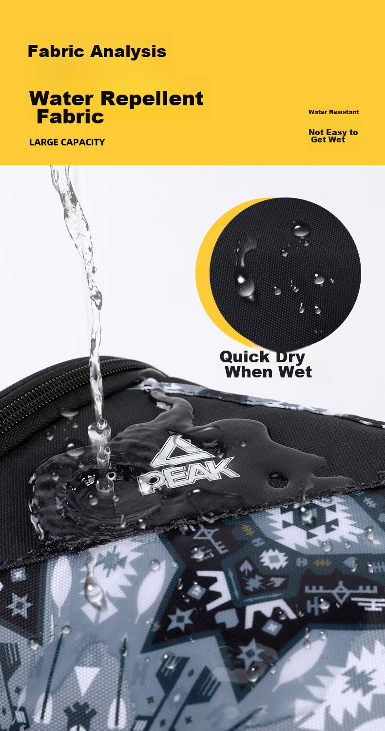 PEAK Swimming Fitness Dry-Wet Separation Bag, 20L, for Men And Women, Adult Handbag, Shoulder Bag, Casual Bag, Single-Shoulder Tote Sports Bag, Pink 9